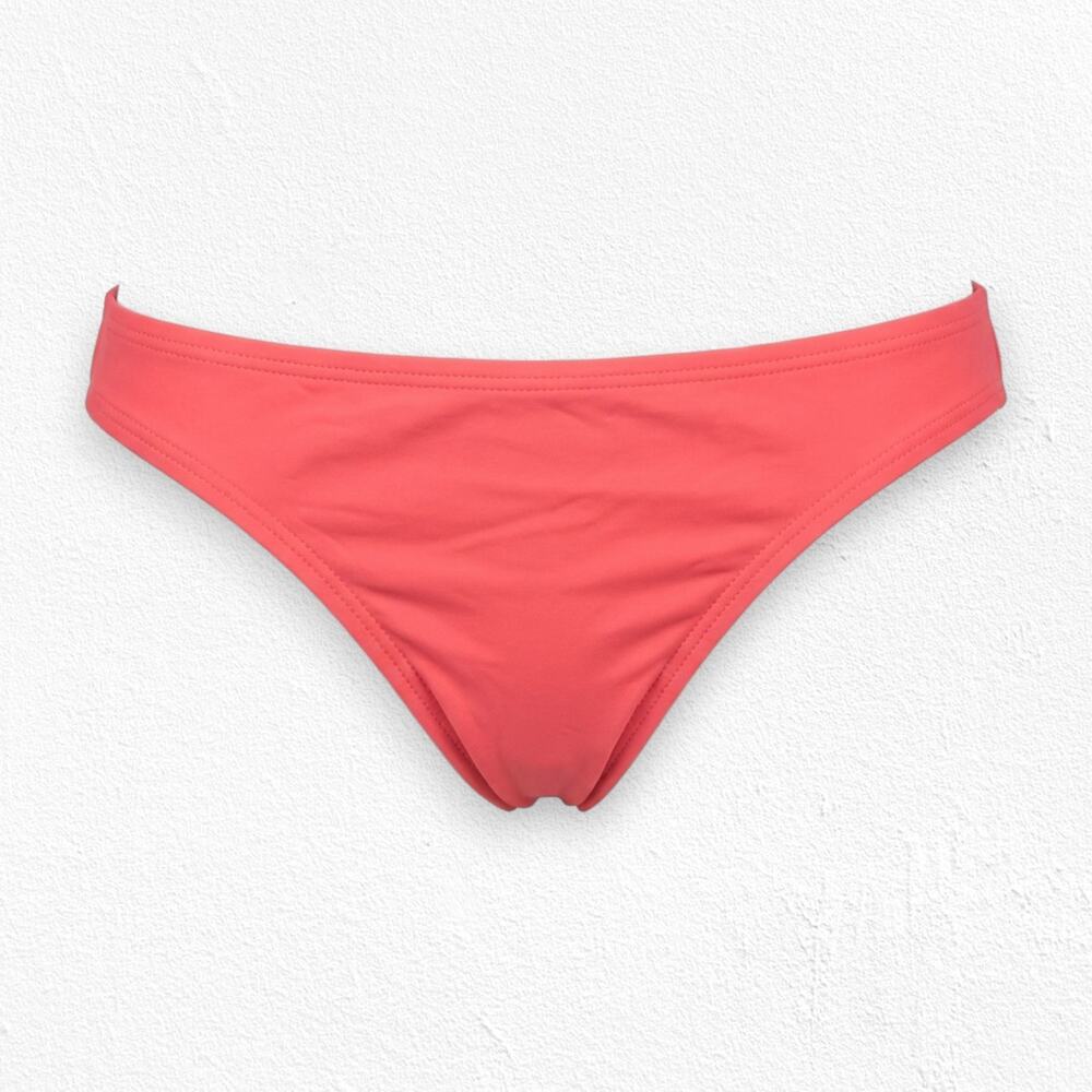 Michael Michael Kors Coral Orange Pink Solid Swimsuit Bikini Bottom Size XS